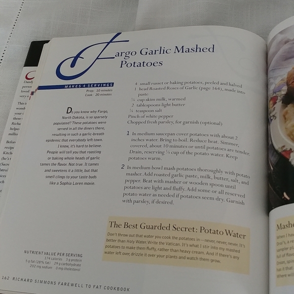 Richard Simmons Farewell To Fat Cookbook - Picture 5 of 7